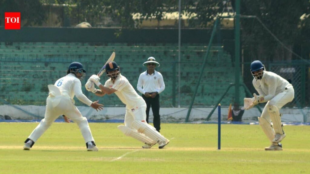 Rinku’s ton helps UP recover from shaky start against Goa | Kanpur News