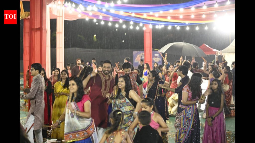 Stumps down, dandiya up: Bengaluru plays on | Bengaluru News