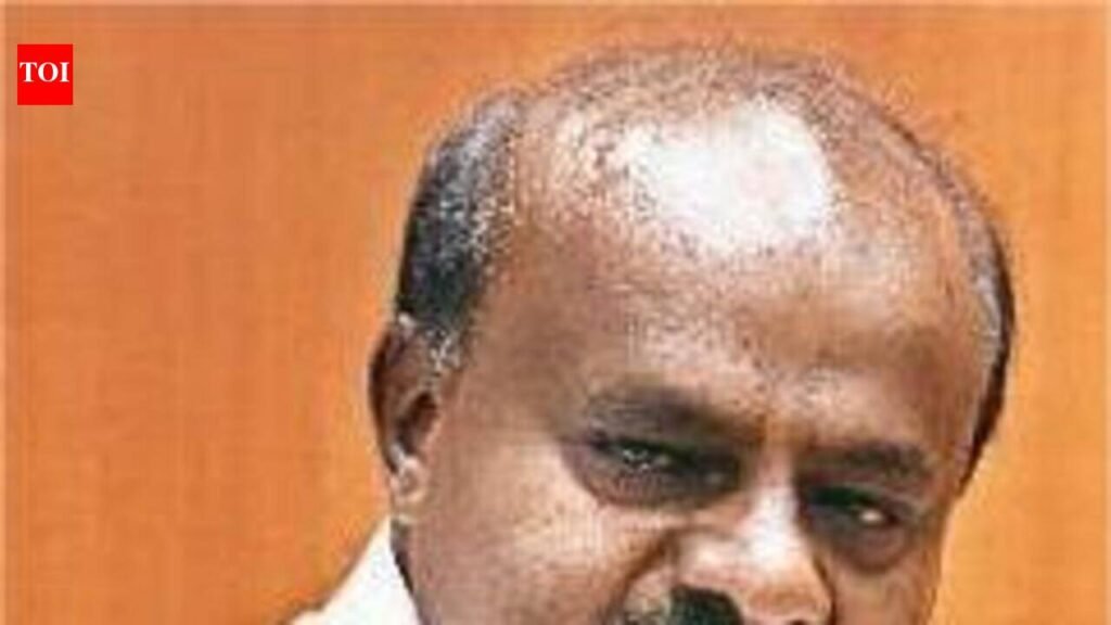 Karnataka govt protecting sting operation mastermind: Kumaraswamy | Bengaluru News