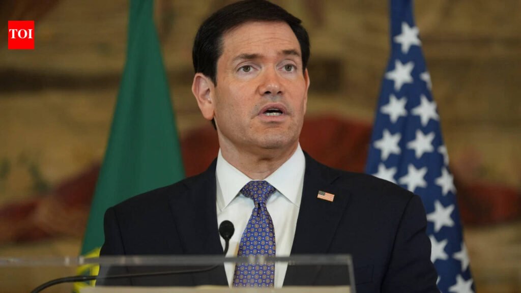 Marco Rubio: ‘He’d like the war to end’: Rubio reiterates Trump’s push amid Putin’s summit plan