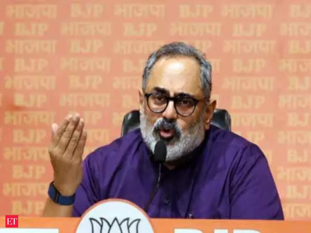 Rajeev Chandrasekhar: Congress, Left, CJP protests in Delhi for ‘regime change’, not over CEC, SIR: Keralam BJP chief