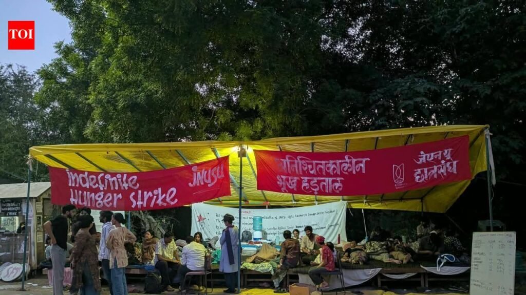 Escalating unrest at Delhi univs as students turn to hunger strikes | Delhi News