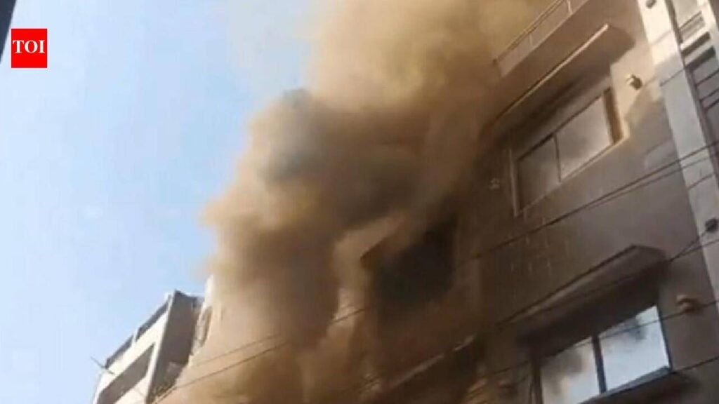 Bicycle seat factory fire destroys goods worth Rs 2 lakh | Kanpur News
