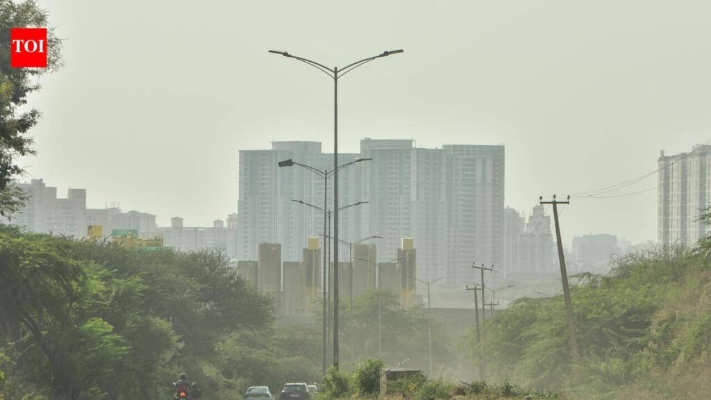 Gurgaon overshot annual PM10 limit in April, 22 Haryana cities cross benchmark | Gurgaon News