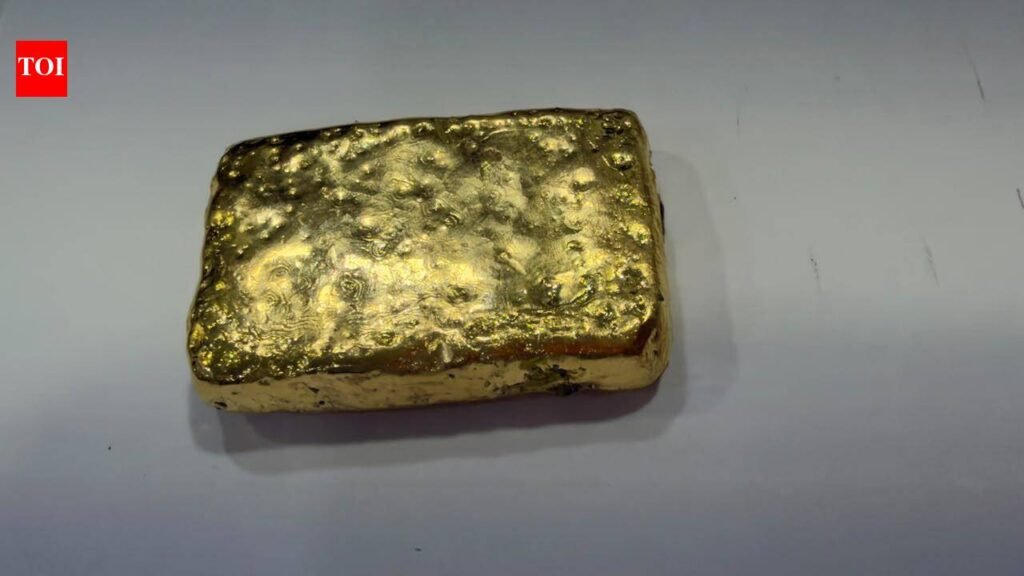 Gold paste worth Rs 20 lakh hidden under cloth patch seized at SVPI airport in Ahmedabad | Ahmedabad News