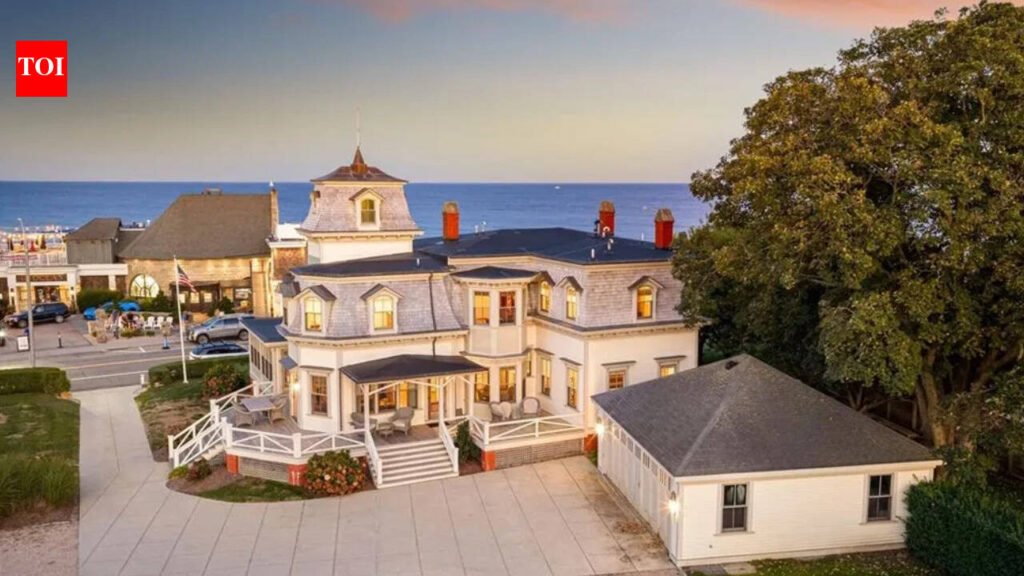 Iconic 1880s Rhode Island waterfront social club is being offered for the first time in 50 years; after a $1.2 million price cut, the historic five-bedroom property now asks $9.75 million