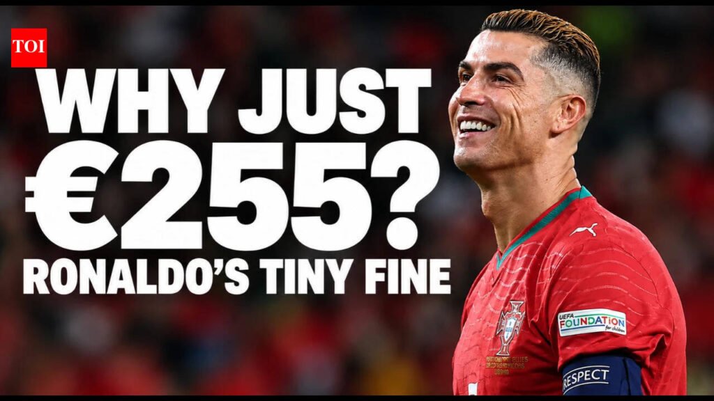 Why Portugal fined Cristiano Ronaldo exactly €255 for walking out despite his massive $1.2 billion net worth: Reason beind modest penalty | Football News
