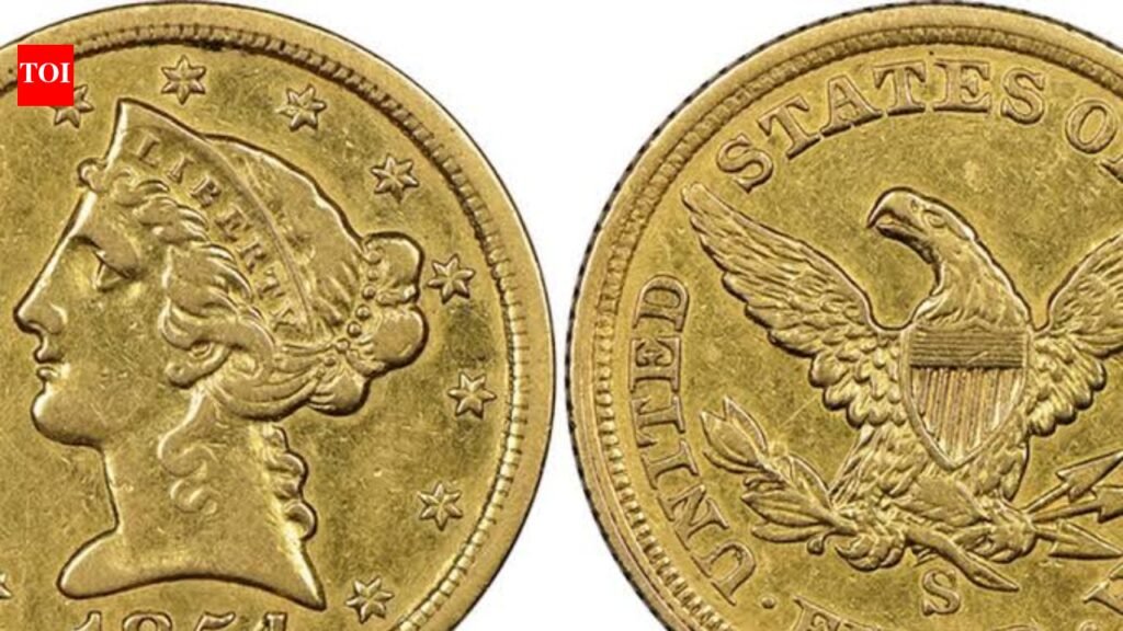In 1867, San Francisco minted a $5 gold coin that passed down through a family; 159 years later, it was found inside a cigar box in a Texas closet and sold for $97,600 after experts identified its rarity