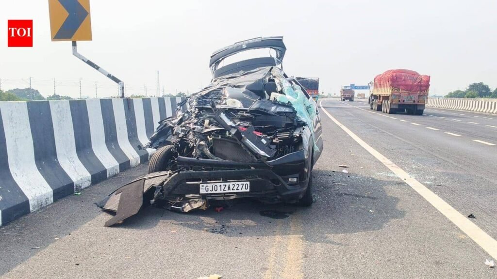 Accidents claim 11 lives in Gujarat; PSI among dead | Ahmedabad News