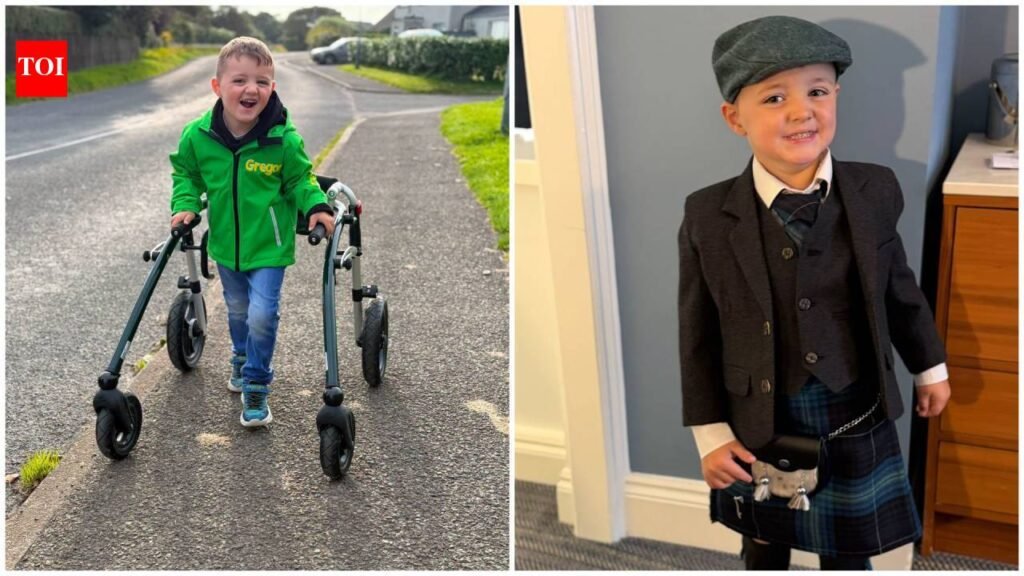 Meet Gregor Corse, 5-year-old with neurological condition raises $100,000 for charity by walking 30 laps daily for 30 days, wins Pride of Britain award, now wants to plan another fundraiser to help others