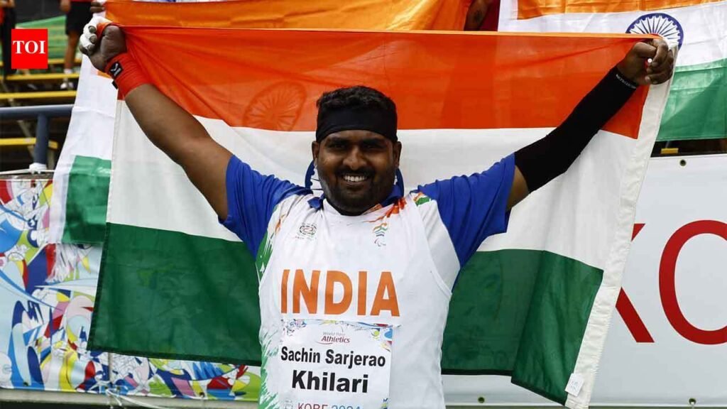 Asian Para Games: Sachin Khilari wins gold as India sweep all three shot put medals | Asian Para Games 2026 News