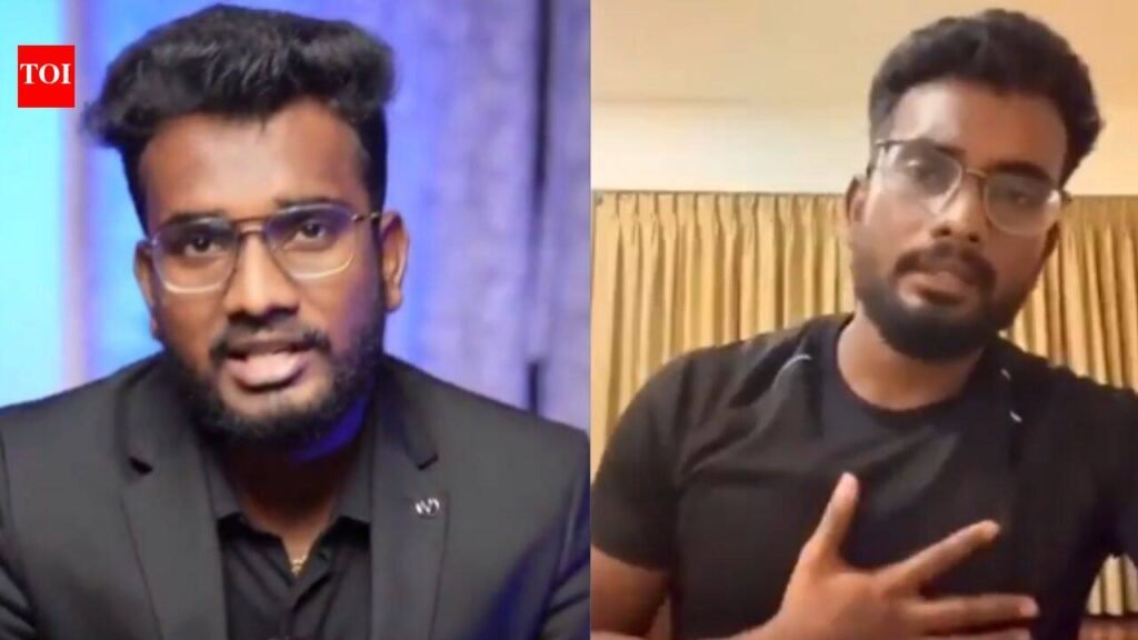 ‘Samuel threatened to block all my accounts’: Finance influencer V Harish’s final video before suicide in Chennai blames fellow creator | Chennai News