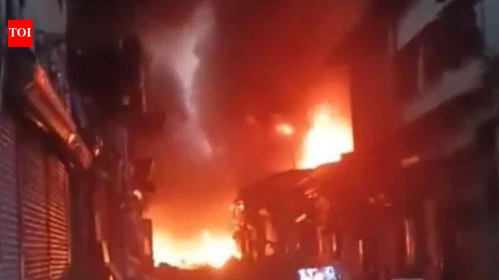 2 charred bodies found, 6 injured in Mumbai’s Sakinaka scrap godown fire | Mumbai News