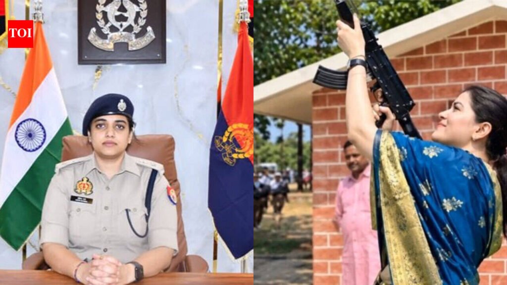 Who is IPS Ankita Sharma? Saree-clad officer’s AK-47 firing video goes viral; she scored 5 marks in Class 5 Maths and cleared UPSC on her third attempt securing AIR 203