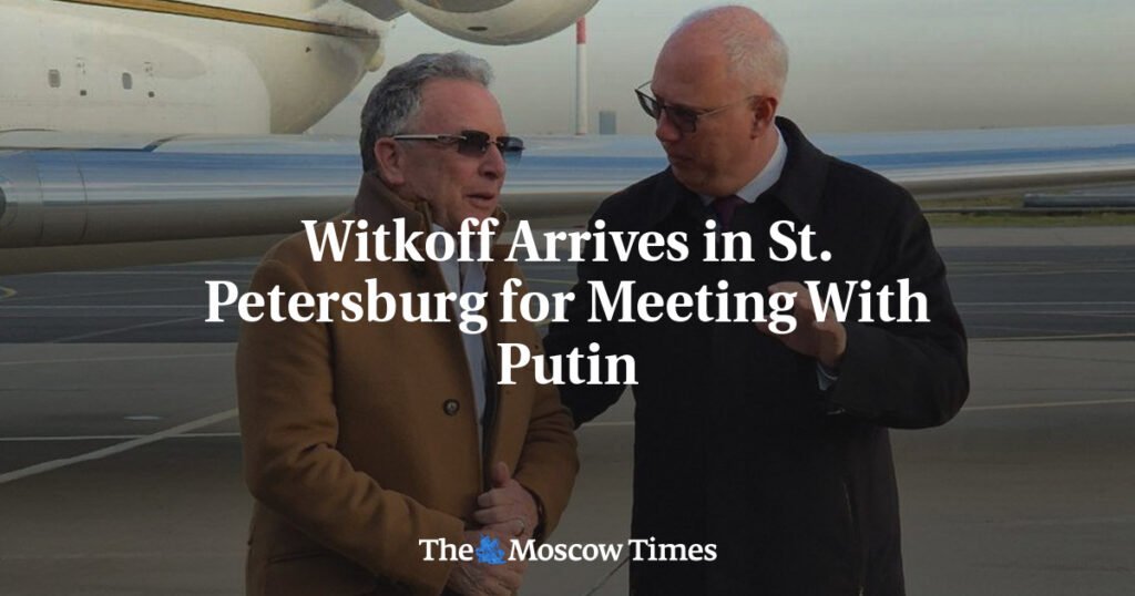Putin Releases American Jailed in Russia After U.S. Envoy Arrives for Ukraine Talks