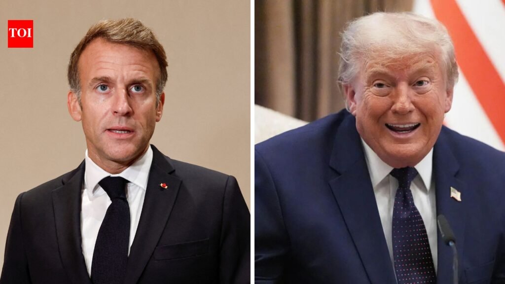 ‘Already dealing with difficulties’: Macron slams Trump for using France unrest for midterm campaign
