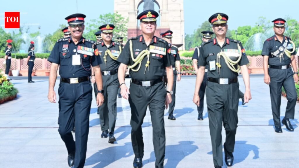 Army’s top brass meets in Delhi to review modernisation, security and readiness