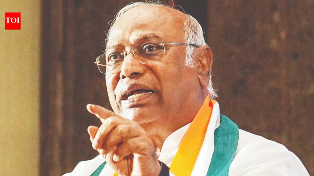 PM Modi has failed ‘abysmally’ on Manipur, says Congress chief Mallikarjun Kharge | India News