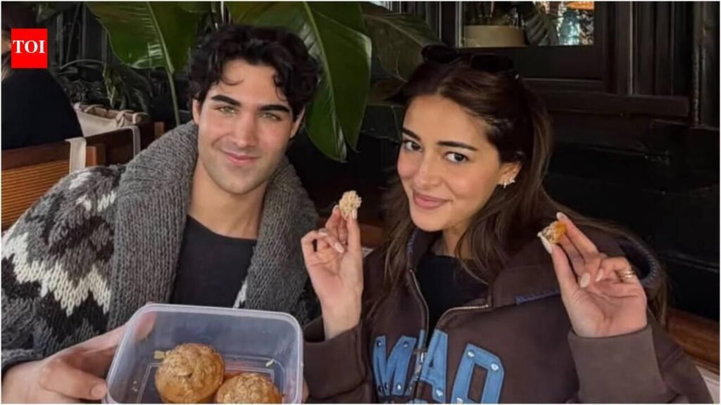 ‘Guys my baking is approved’: Ananya Panday shares holiday photo with Aarav Bhatia, son of Akshay Kumar and Twinkle Khanna, showing off homemade treats | Hindi Movie News