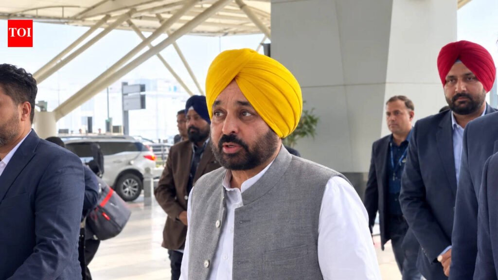 ‘Head of customs brother of CEC Gyanesh Kumar’: Bhagwant Mann on ‘detention’ at Delhi airport | India News