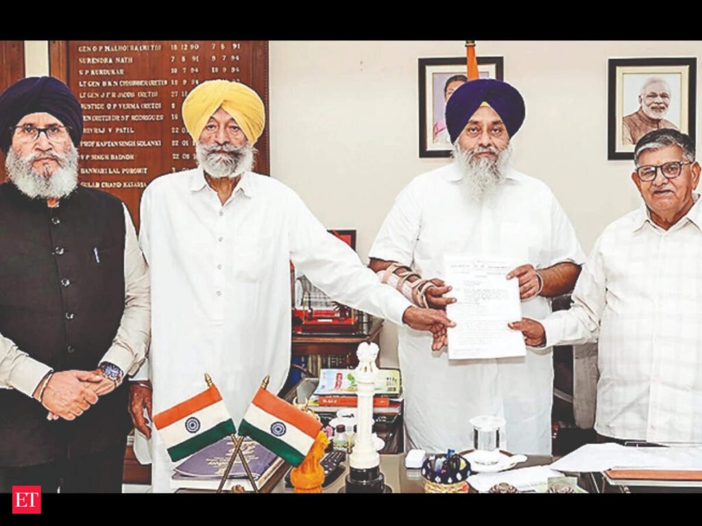 Sukhbir Badal’s alliance pitch puts BJP-SAD reunion back in focus