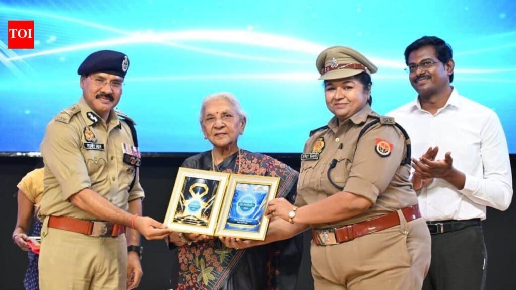 Guv Patel honours 15 cops for outstanding service | Kanpur News