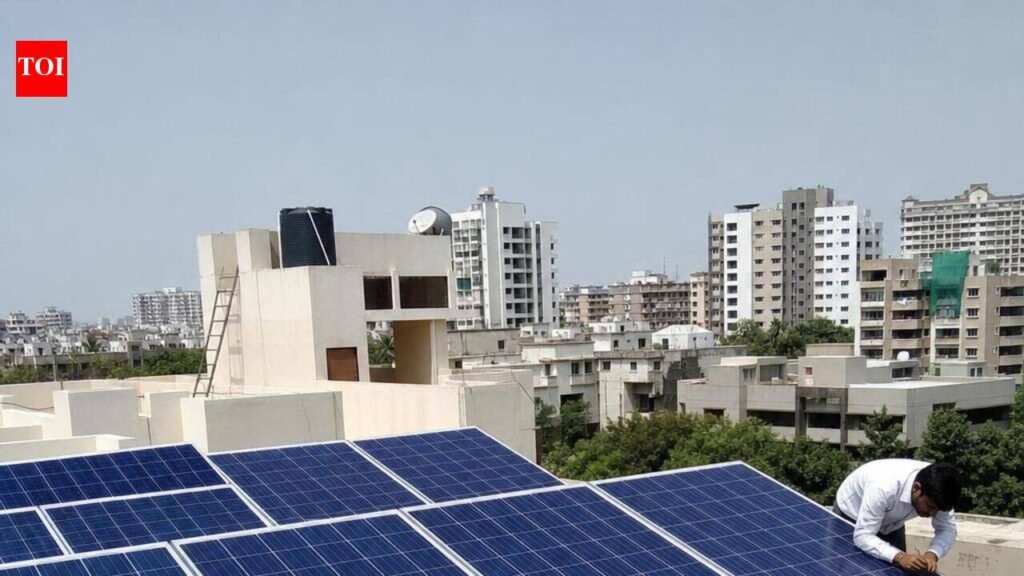 Gujarat to add 2.5MW solar capacity at 800 govt offices | Ahmedabad News