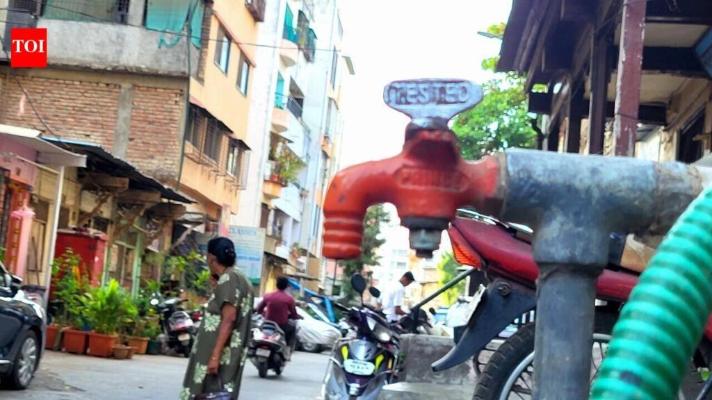 Slight improvement in restoration of water supply post daylong cut, but Pune residents struggle with low pressure flow | Pune News