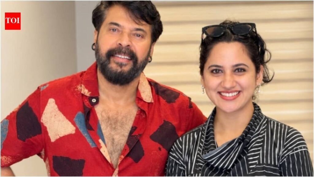 Miya George: ‘You can look at an elephant and Mammootty for as long as you want’: Miya George shares picture with the superstar; fans praise his ageless looks | Malayalam Movie News