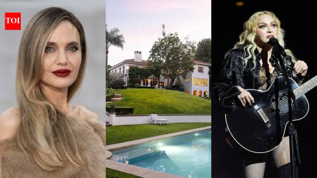 In 2017, Angelina Jolie paid $24.5 million for Cecil B. DeMille’s historic 1913 Los Angeles estate; nine years later, the 2.1-acre mansion sold for $24.75 million, with Madonna reportedly emerging as its new owner