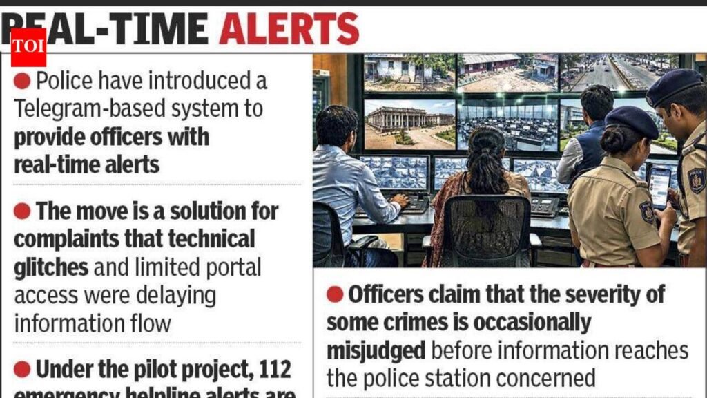 112 SOS line: Ahmedabad crime branch uses Telegram to beat delays | Ahmedabad News