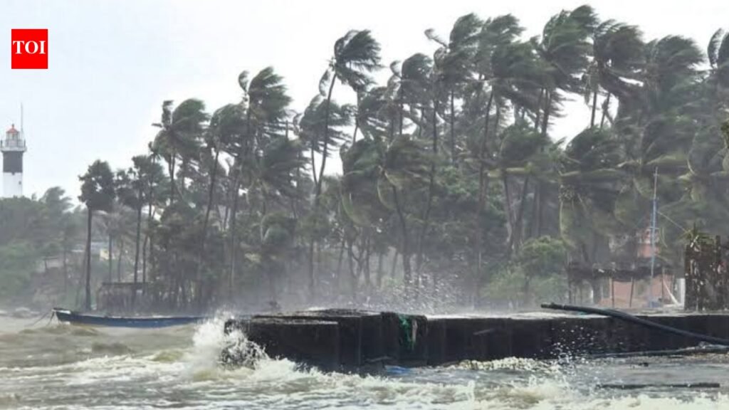 Yellow alert for 2 Andhra districts today, red alert for several areas on Oct 27-28 amid Cyclone Arnab | Vijayawada News
