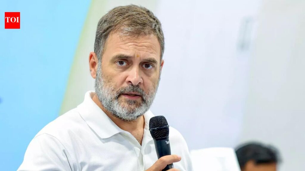 ‘Complainant did not qualify as an aggrieved person’: Rahul Gandhi’s lawyer on acquittal in defamation case | Lucknow News