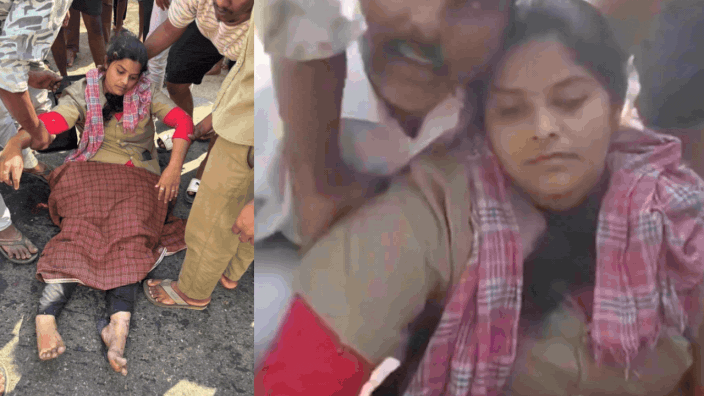 Telengana woman pushes conductor off moving bus over change dispute; bus wheels crush her leg | Hyderabad News