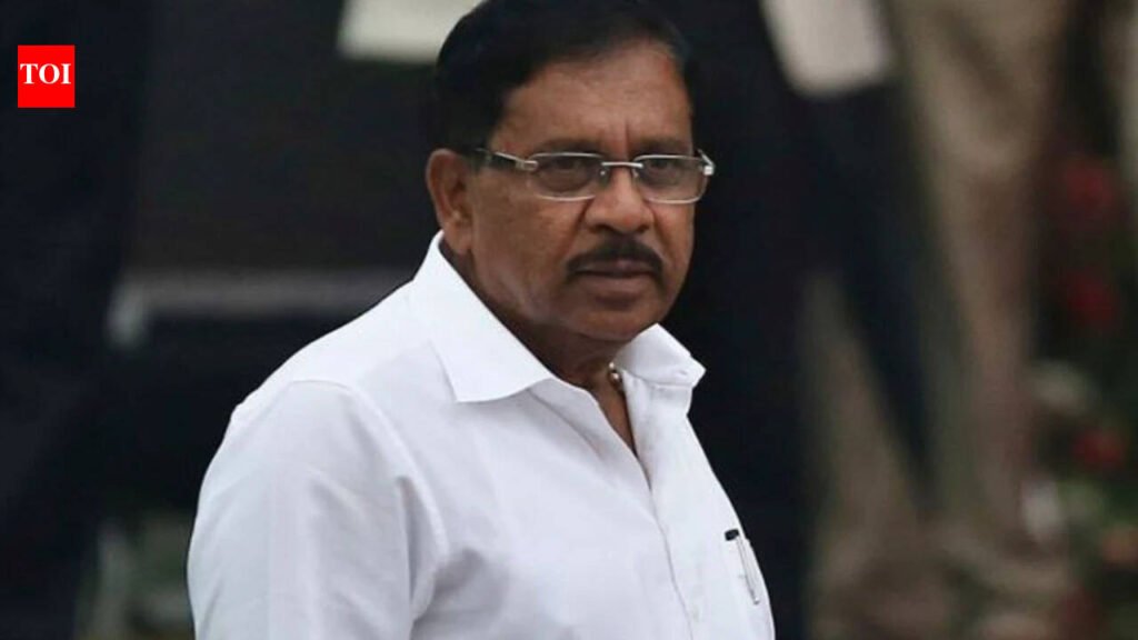 Karnataka deputy CM G Parameshwara hospitalised after feeling unwell | Bengaluru News