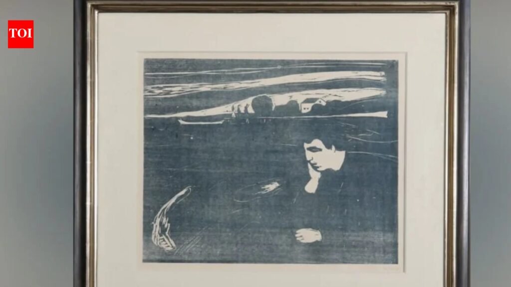 In 1969, a family purchased an Edvard Munch woodcut in Norway; 57 years later the rare print has resurfaced in England with a £50,000 to £80,000 auction estimate. Bidding is set for October 28