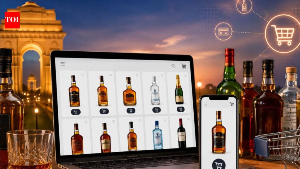 Delhi liquor booking app: Buyers can now order online, 9 litres of whisky and 18 litres of beer allowed; no home delivery yet | Delhi News