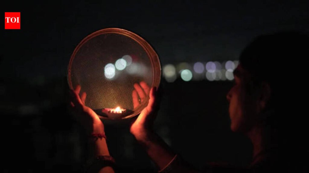 Karwa Chauth 2026: Moon not visible due to Cyclone Arnab? 3 traditional ways to break your fast