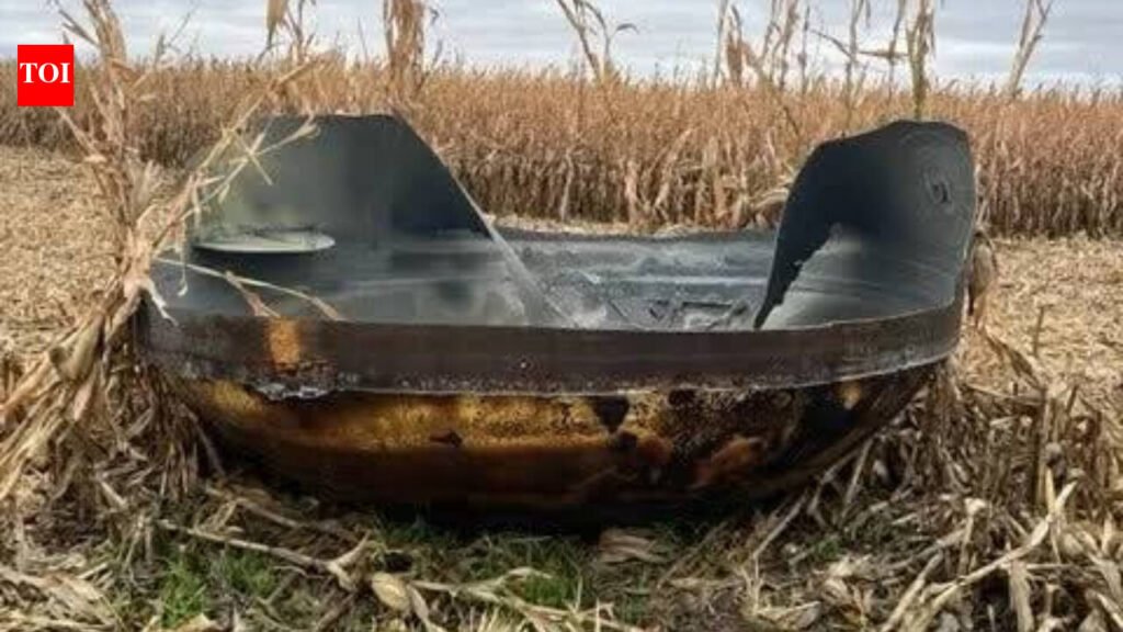 A Minnesota farmer found a shiny, 11-foot-wide bowl-shaped metal object lying in his cornfield, where he believes it sat for about six weeks; experts now suspect it fell from a Chinese rocket