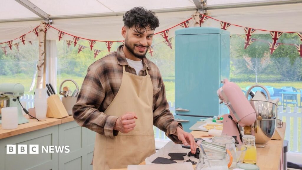 Bake Off star says he learnt to make cakes from social media videos