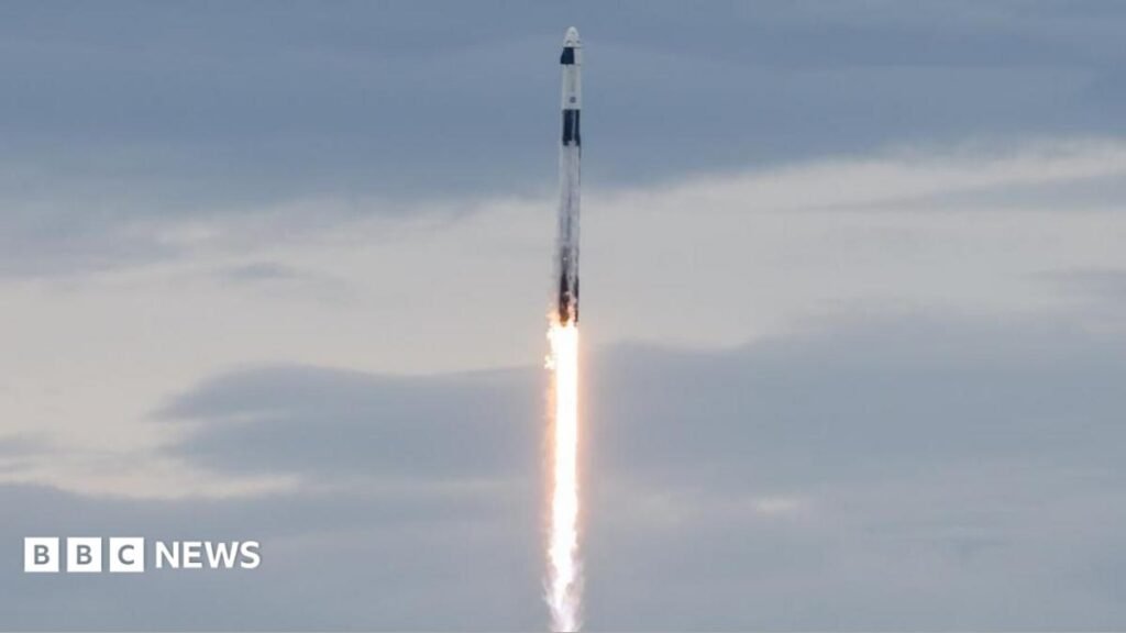 Watch: SpaceX launches crew to International Space Station
