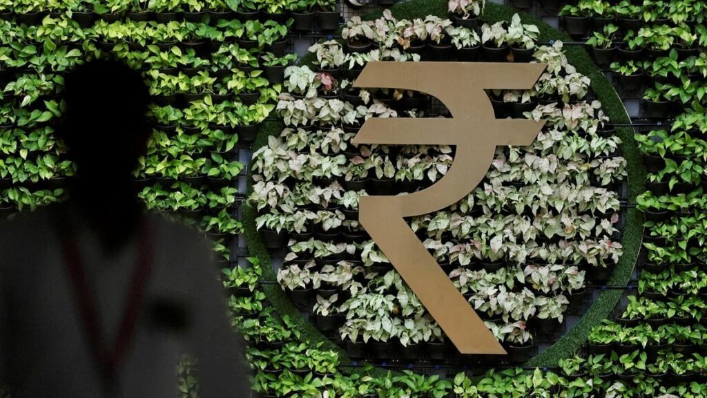 Rupee jumps 40 paise to close at 95.38 against U.S. dollar