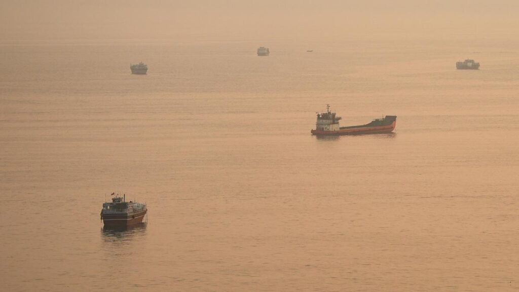 Iran reports cargo ship sinks after hitting mine in Strait of Hormuz