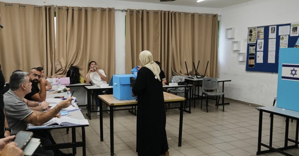 Live Updates: Record Turnout in Israeli Election as Netanyahu Fights for Political Survival