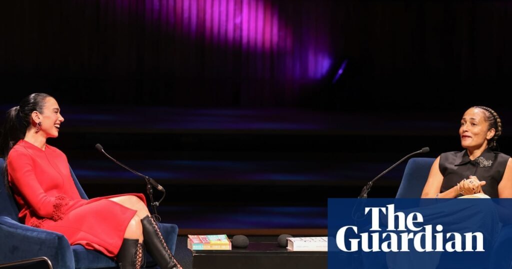 Zadie Smith tells Dua Lipa inequality has made culture clashes feel ‘existential’ | Books