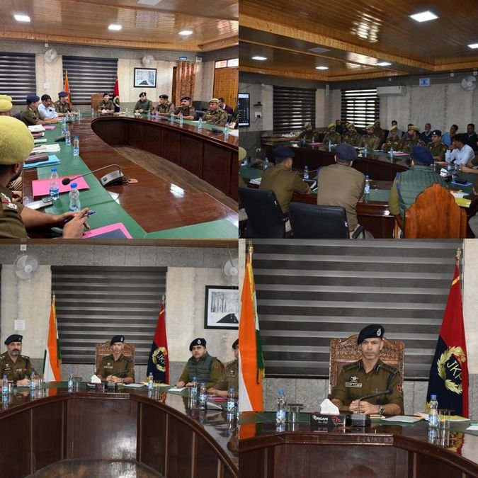SSP Bandipora holds introductory meeting with officers