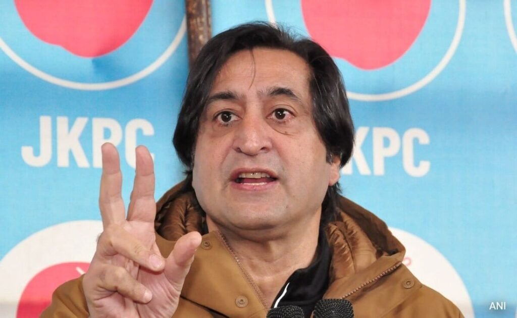 Sajad Lone Slams Attack on Srinagar-Bound Bus in Haryana