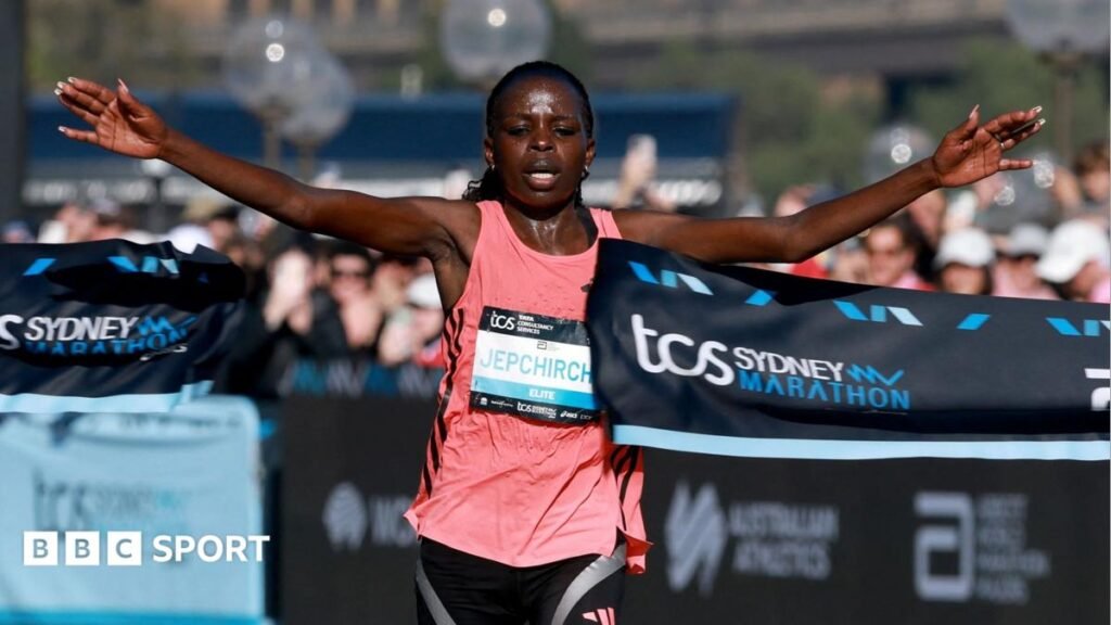 Peres Jepchirchir: Women’s world marathon provisionally suspended for doping