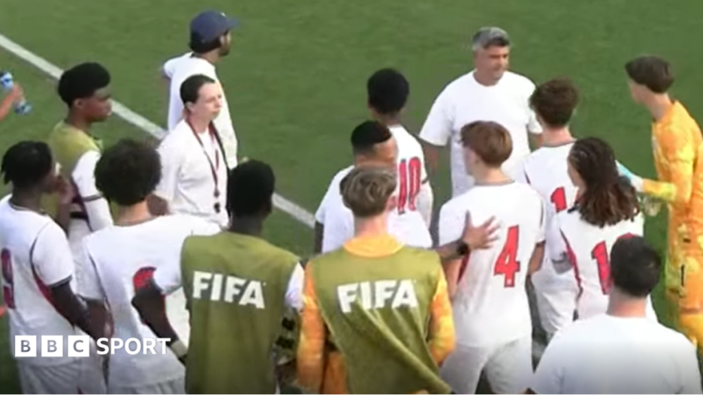 England-Republic of Ireland Under-15 World Cup match abandoned over alleged racism