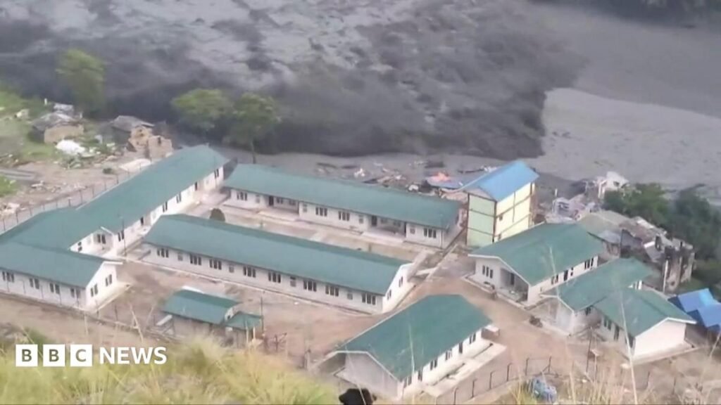Nepal: Buildings swept away as flash floods hit Budhi Gandaki river
